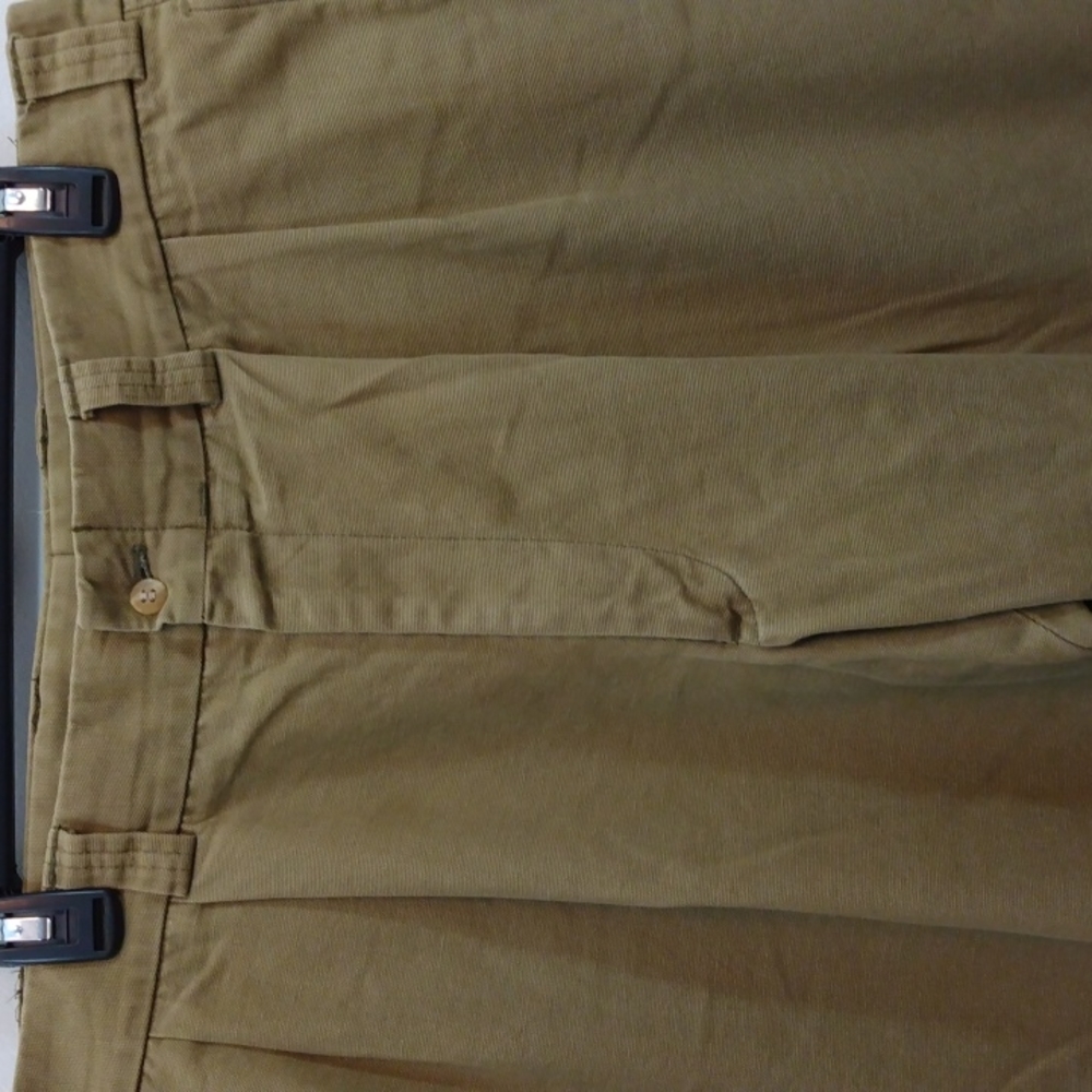 Bill's Khakis Light Olive Green Cotton Khaki/Chinos 36 - 28 (Made in USA)